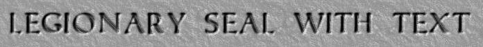 Lead Seal with letters